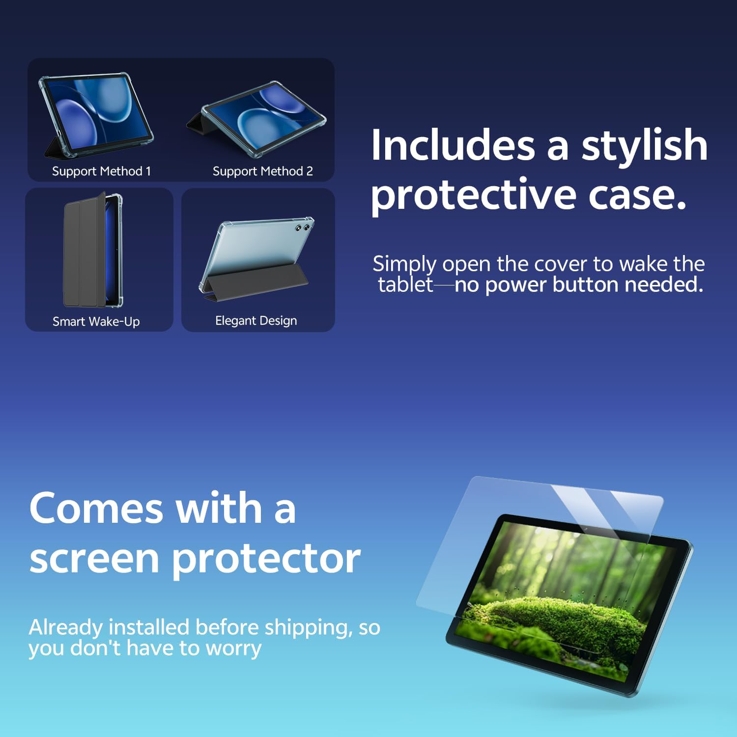 Detalle 2 de SVITOO 10-Inch Android Tablet with Android 16: A practical pick for families and casual users