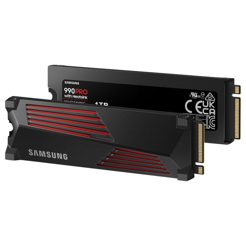Detalle 2 de Samsung 990 PRO 1 TB SSD PCIe 4.0 NVMe M.2 con Disipador Térmico