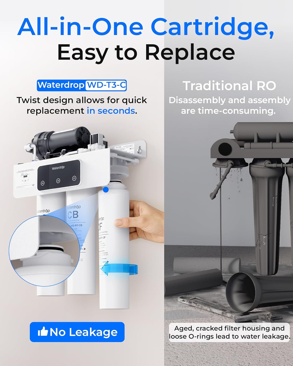 Thumbnail 6 de Waterdrop T3-C Tankless Reverse Osmosis System