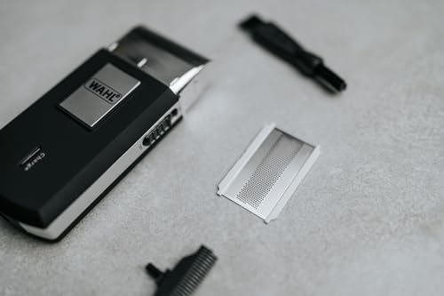 Detalle de Wahl Travel Shaver: rasoiatore a lamina compatto e ricaricabile per viaggio
