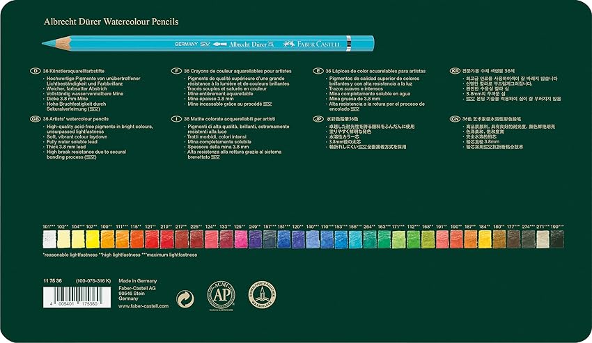 Thumbnail 5 de Faber-Castell 117536 Estuche acuarelables 36 unidades