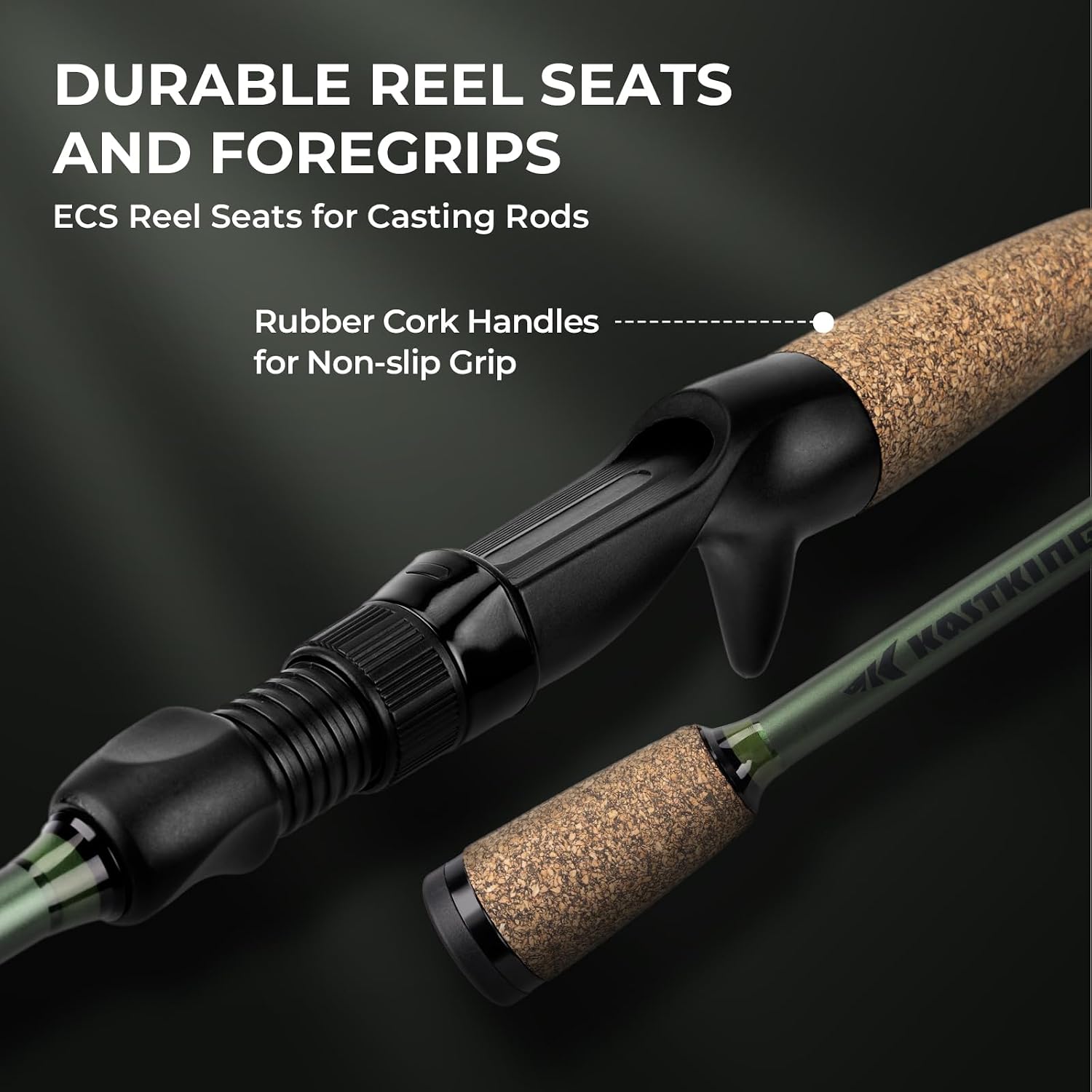 Detalle 2 de KastKing Fishing Rod and Reel Combo, 2-Piece