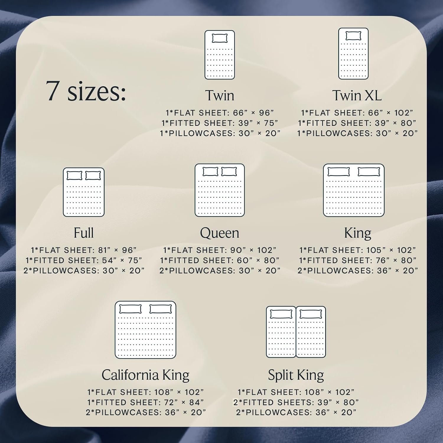 Detalle de LuxClub 4 PC Queen Sheet Set — Breathable, Deep Pocket, Wrinkle-Free Microfiber Luxury