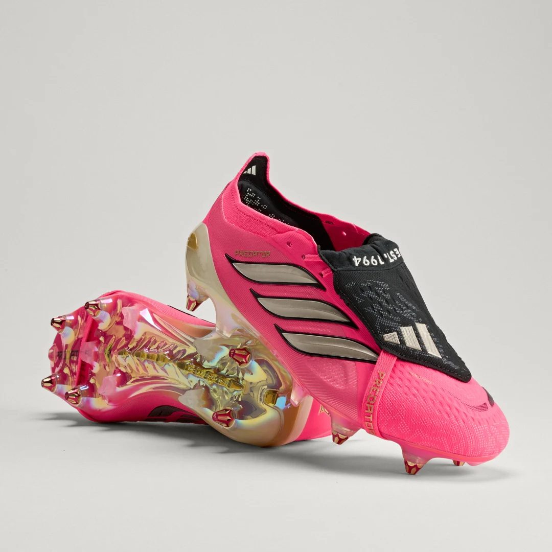 Detalle de Bota de fútbol Predator Elite de Adidas para césped natural húmedo
