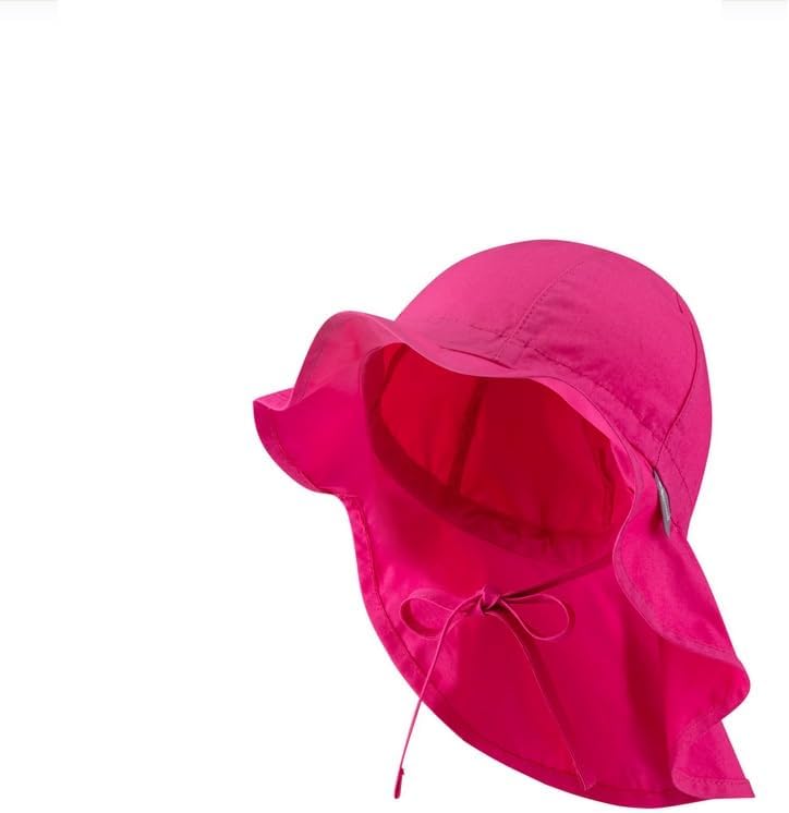 Detalle de Sterntaler Sonnenhut – Unisex Sommerhut mit UV-Schutz 50+, Nackenschutz und Größenregulierung