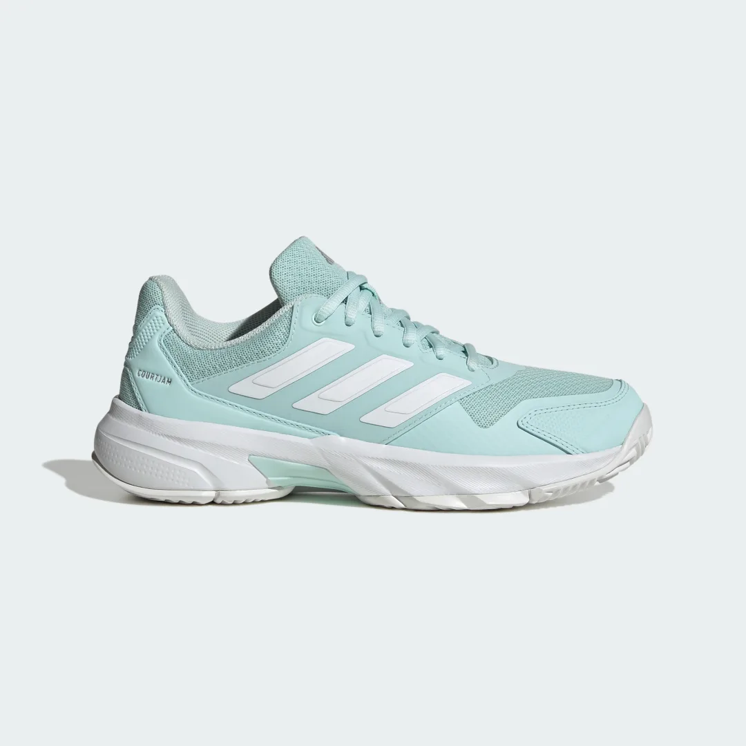 Detalle de Adidas Courtjam Control 3 Tennis Turquesa