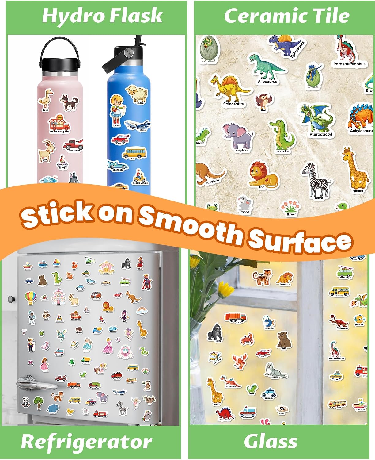 Thumbnail 4 de Walenced Reusable Sticker Book for Toddlers 🎨