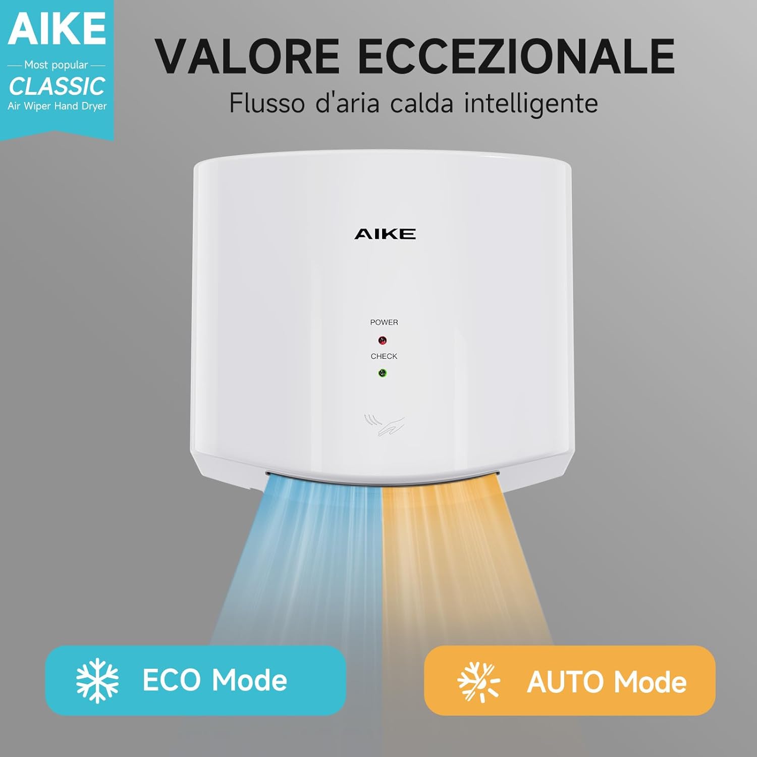Thumbnail 4 de AIKE Air Wiper asciugamani 1400W 220V
