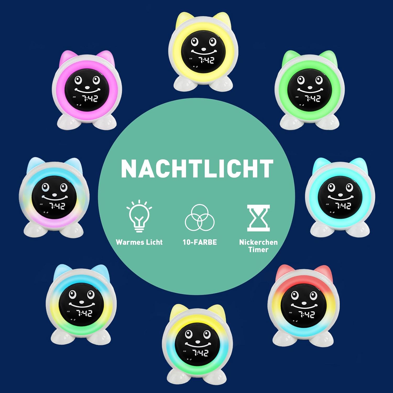 Thumbnail 3 de I·CODE Kinderwecker Schlaftrainer