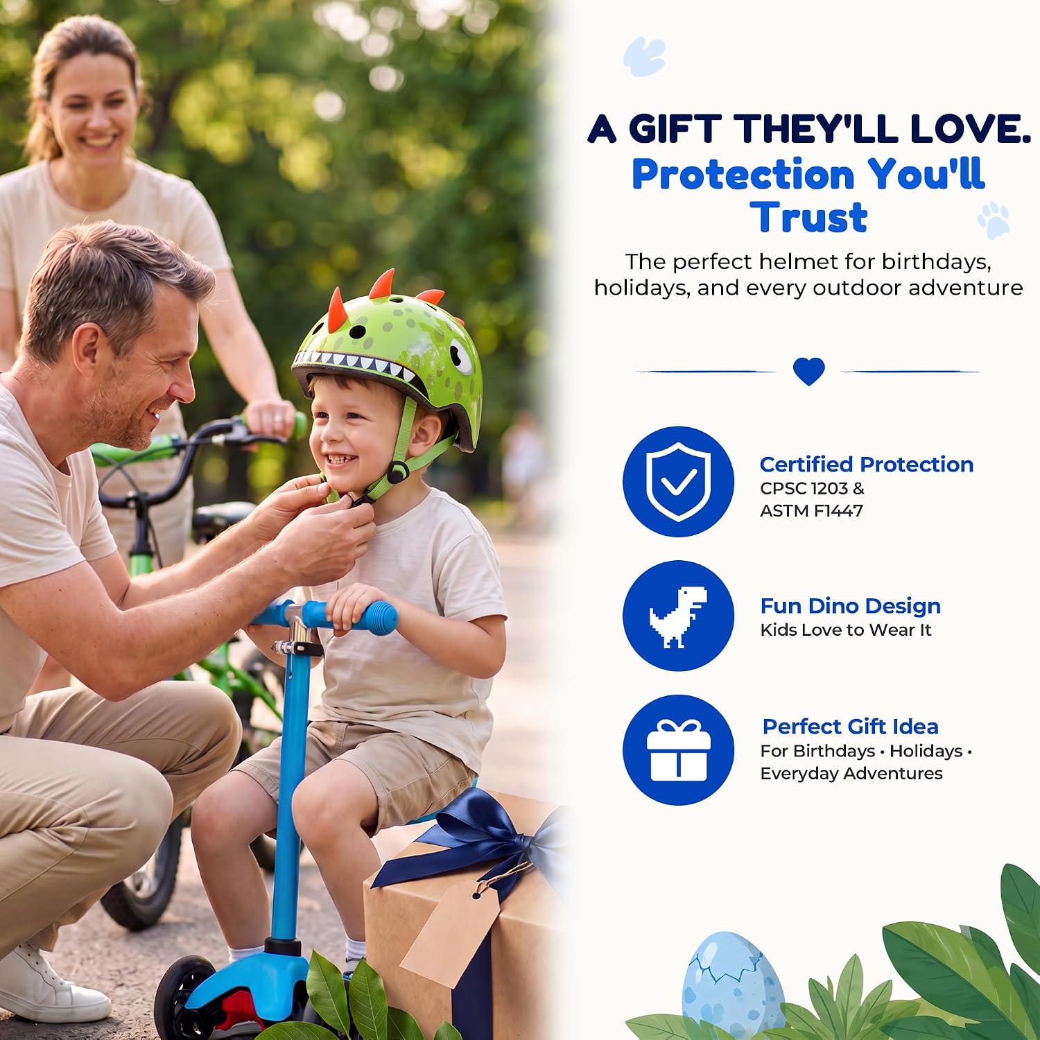 Thumbnail 6 de Atphfety Toddler Kids Bike Helmet — Adjustable, Multi-Sport Safety for Ages 1–14