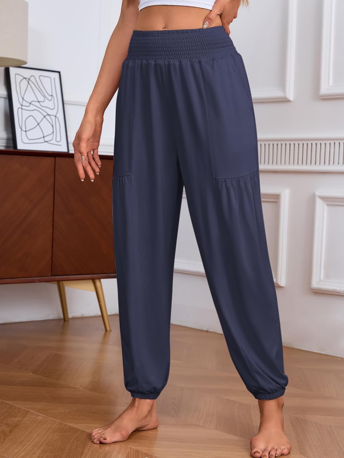 Detalle 2 de Famulily Women's Lightweight Harem Pants