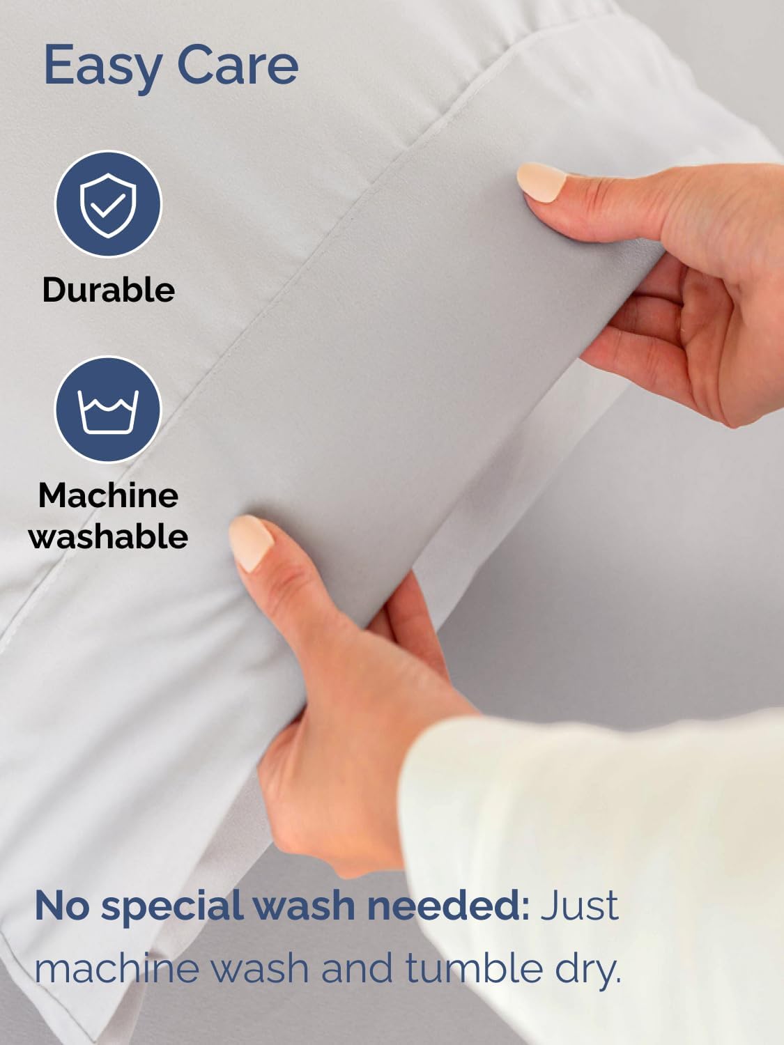 Thumbnail 6 de Extra Deep Queen Sheet Set - 4 Piece Breathable & Cooling Bedding for 18–24 Inch Mattresses