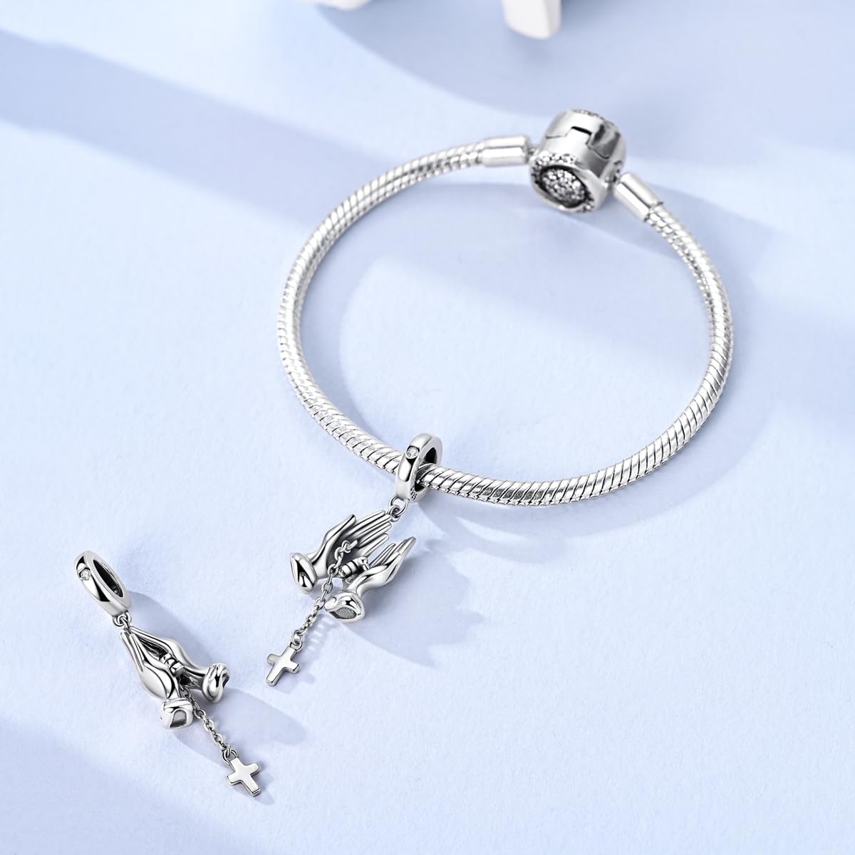 Thumbnail 4 de Kreuz Charms Für Armbänder 0,46 cm Lochgröße