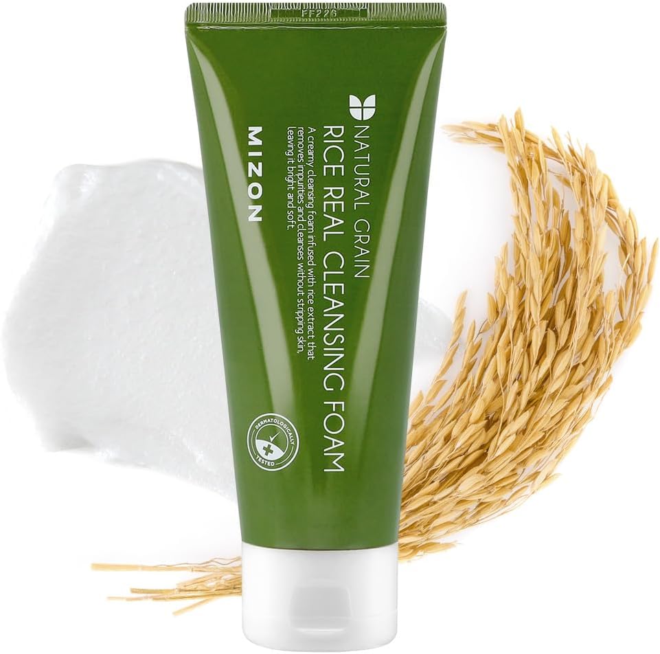 Detalle de MIZON Rice Real Cleansing Foam detergente
