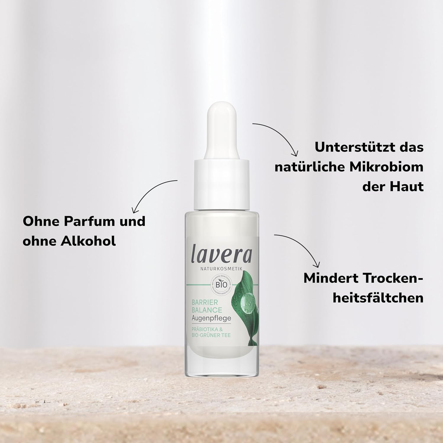 Detalle 1 de lavera Barrier Balance Soin des Yeux 15 ml