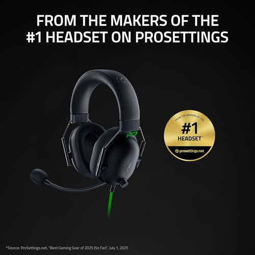 Thumbnail 1 de Razer BlackShark V2 X Wired Esports Headset in Black