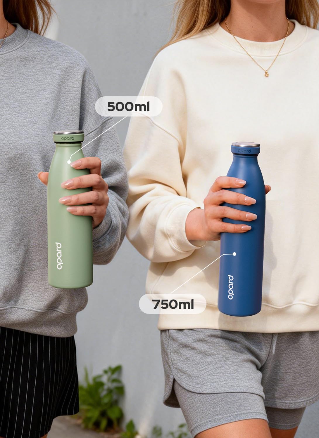 Detalle 1 de Insulated water bottle 500ml, 36hrs cold