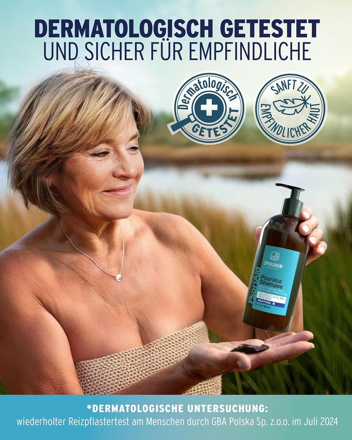 Detalle 2 de Sphagnum Botanicals Psoriasis Shampoo 400 ml
