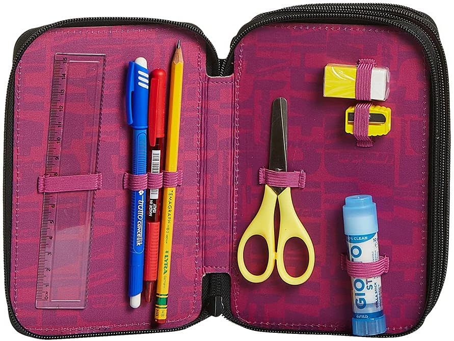 Thumbnail 4 de Seven Trousse à crayons XXL WILDFLOWERS – trousse à 3 compartiments pour fournitures scolaires