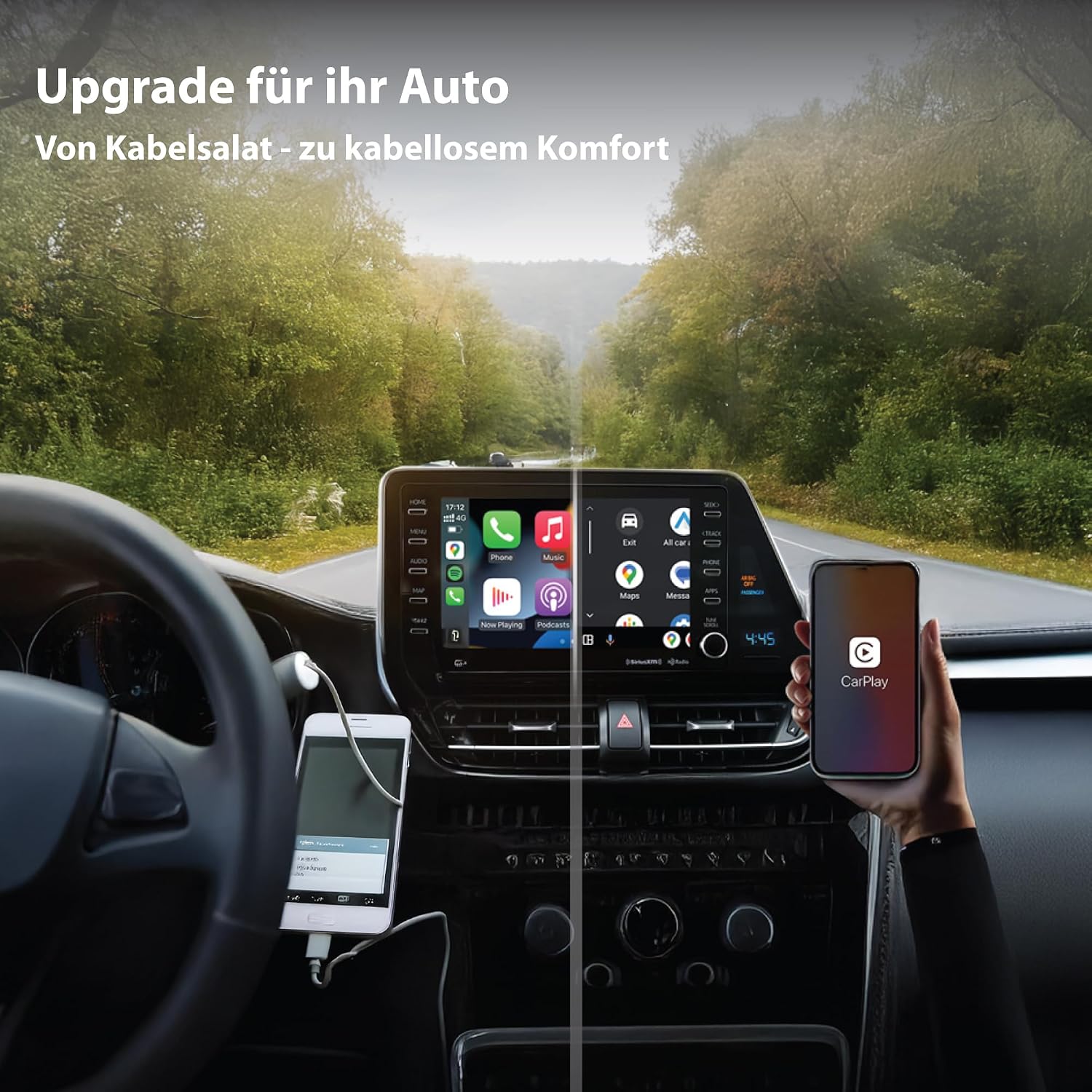 Detalle 2 de Technaxx TX-346 Wireless CarPlay Adapter
