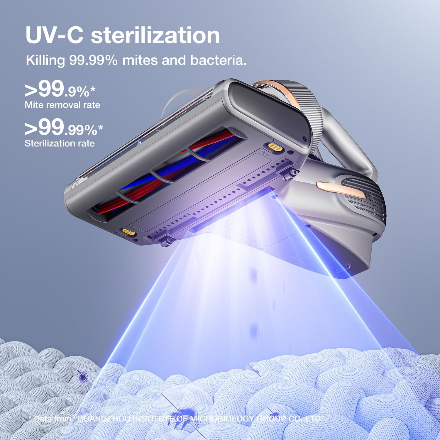 Detalle 2 de Jimmy BX7 Pro Max Milbensauger 700W – Matratzensauger mit UV-C, Graphen-Heizung und Milbensensor
