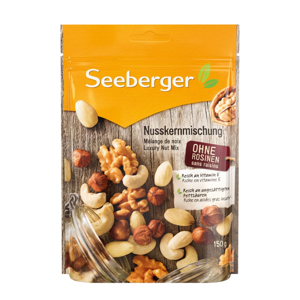 Thumbnail 4 de Seeberger Nusskernmischung Pure – glutenfreie Nussmix aus Haselnuss, Mandel, Walnuss & Cashew (1 x 400 g)