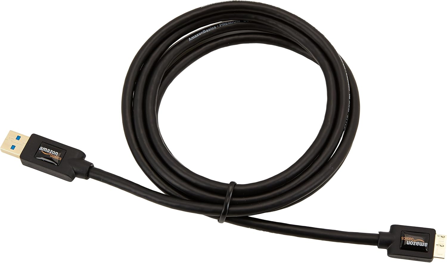 Detalle de AmazonBasics USB 3.0-Kabel, Typ USB-A Stecker auf Micro USB, 1,8 m, Schwarz