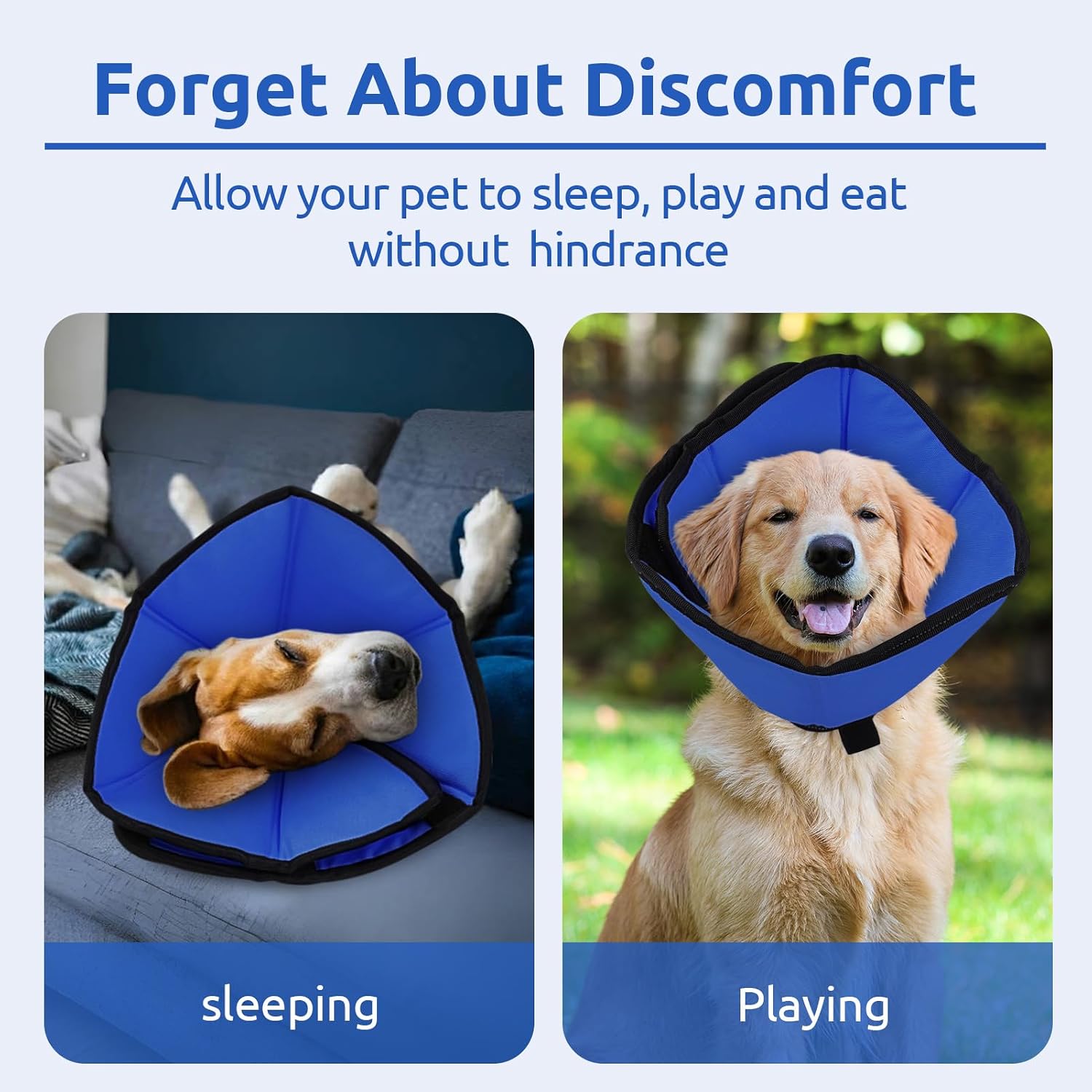 Thumbnail 5 de PUZAUKAL Dog Cone After Surgery Soft