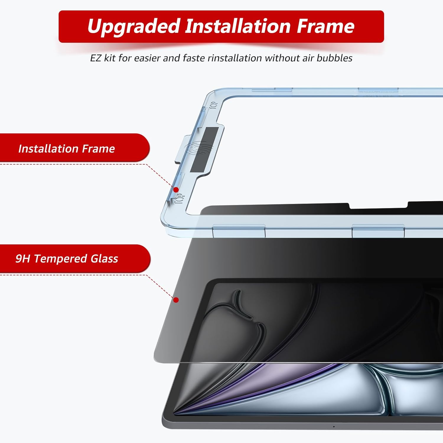 Thumbnail 5 de BERSEM Protector Privacidad para iPad Air 11" M3/M2