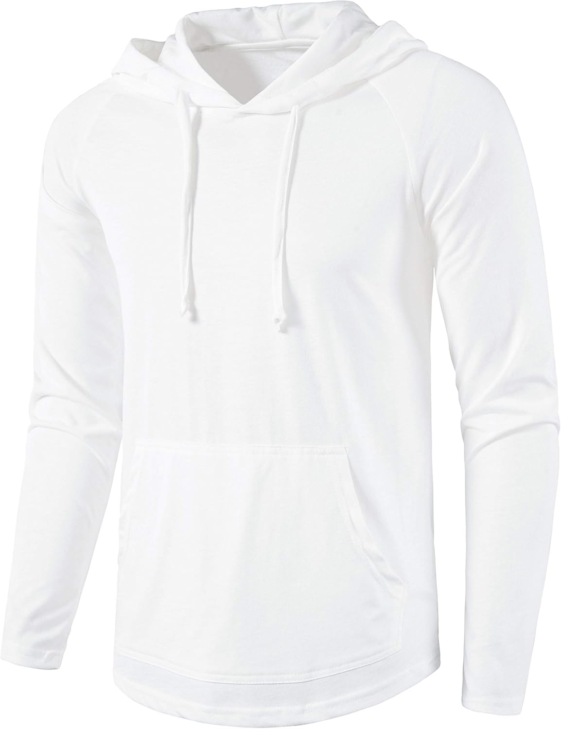 Detalle de SIR7 Men's Gym Workout Hoodie — Lightweight Long Sleeve