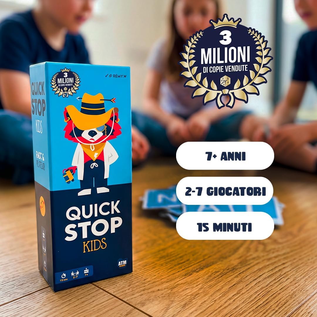 Thumbnail 5 de ATM Gaming QUICKSTOP Kids gioco di carte 15-20 min