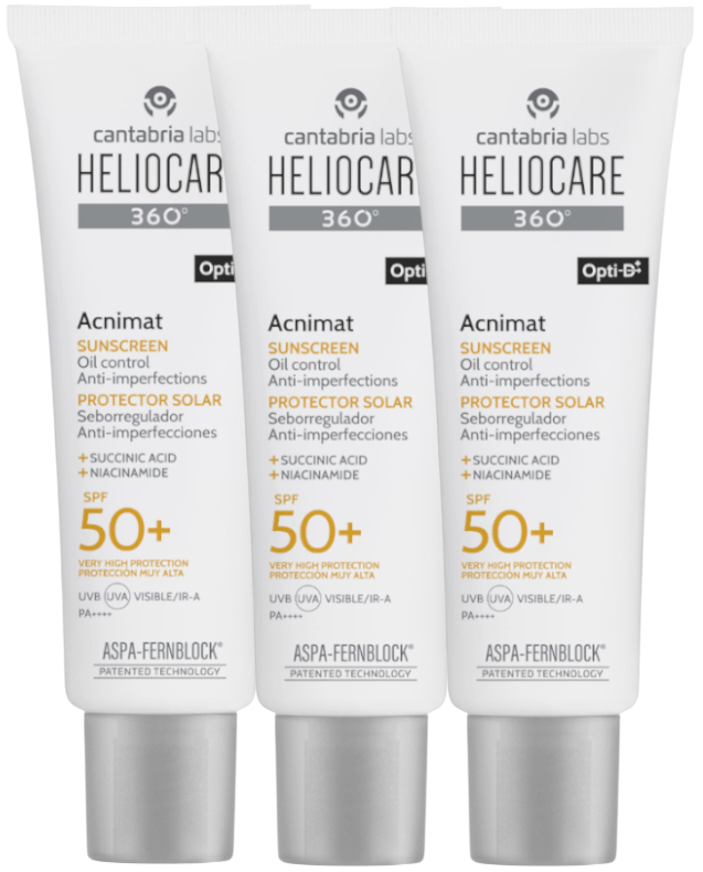 Heliocare 360 Acnimat SPF50+ - Protección Solar Facial 🌞