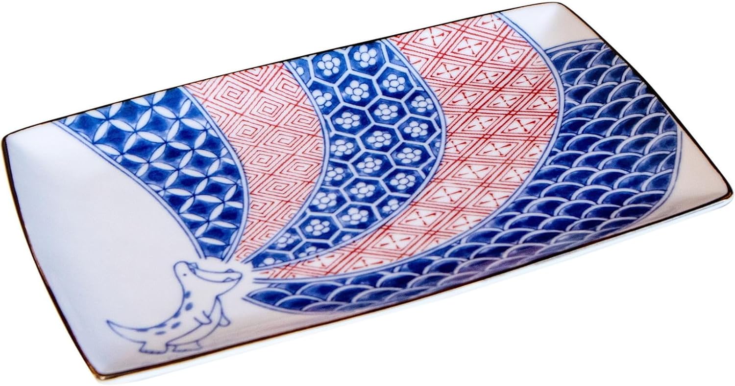 Detalle 2 de Awasaka Oval Deep Dish Porcelain