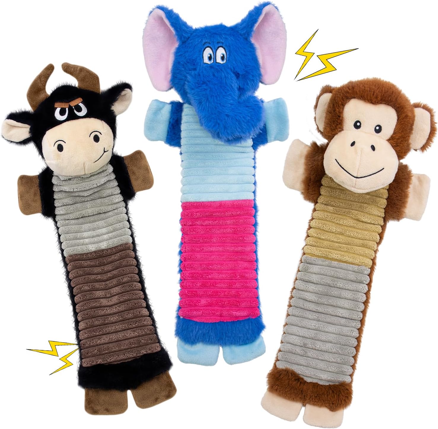 Detalle de Dog Squeaky Toys, 3-Pack