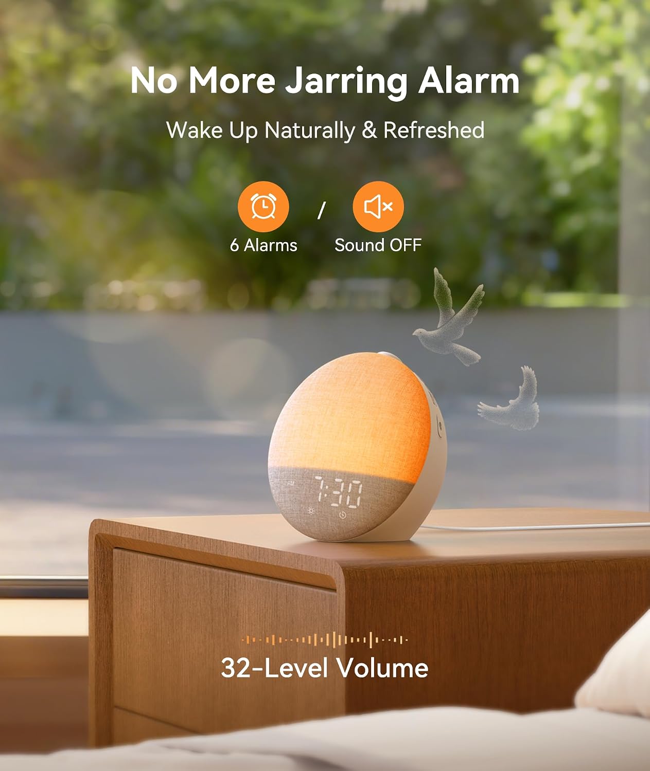 Thumbnail 2 de Dreamegg Sunrise 2 Sunrise Alarm Clock