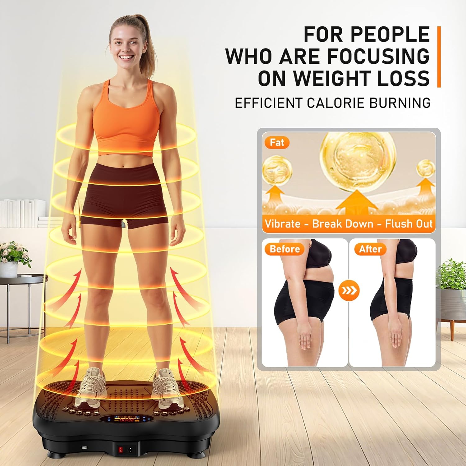 Thumbnail 1 de GLYLF Vibration Plate 450 Lbs 🏋