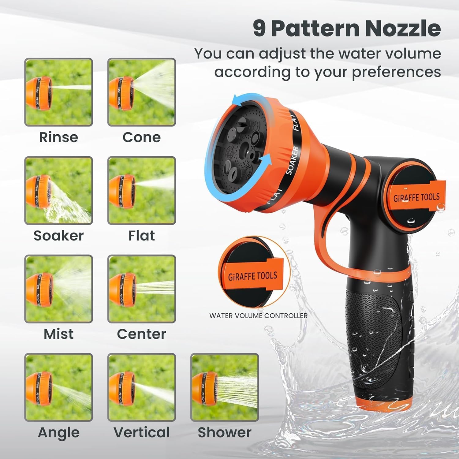 Thumbnail 6 de Giraffe Tools SGW-MW20US Retractable Hose Reel, 65 ft, 180° Swivel