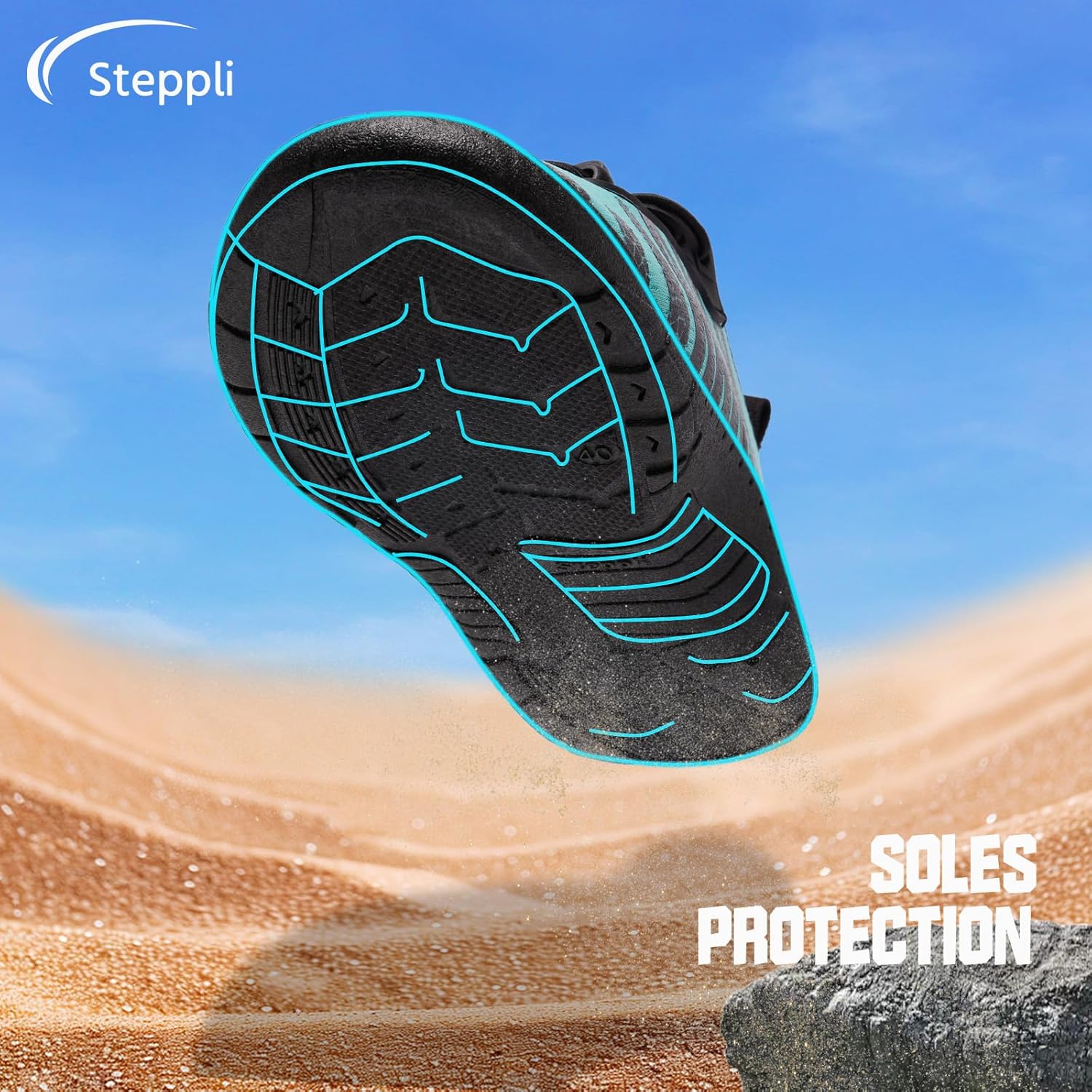 Thumbnail 2 de Steppli Water Shoes Beach Swim Sea Aqua Barefoot Shoes for Men and Women
