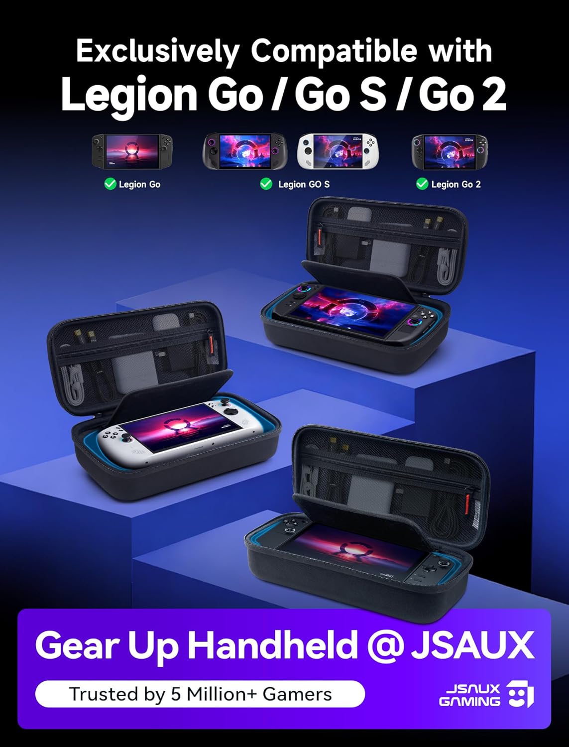 Thumbnail 1 de JSAUX Tragetasche für Lenovo Legion Go Konsole 🎮