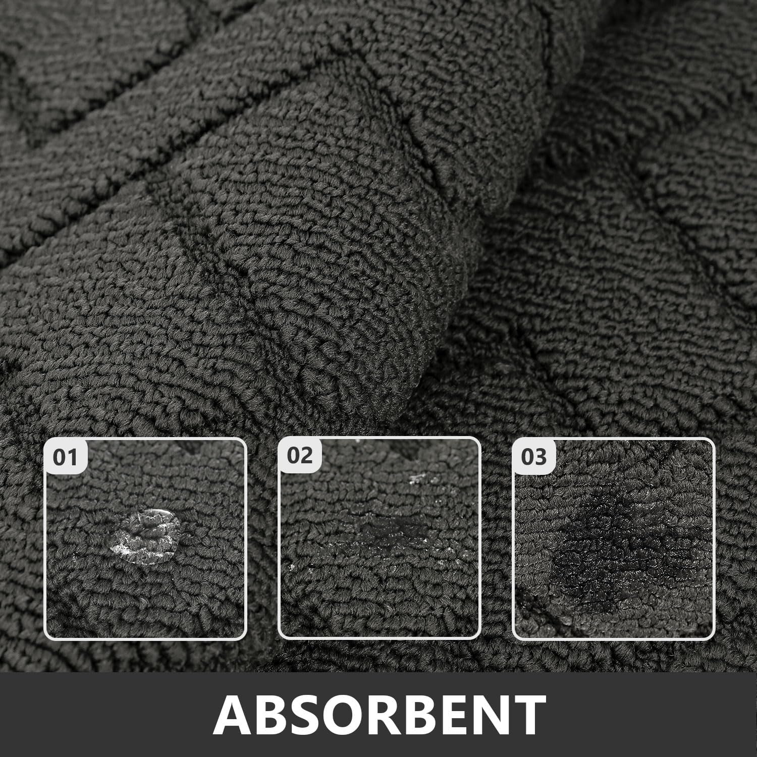 Thumbnail 4 de hicorfe Kitchen Rugs 20" x 59" & 20" x 31.5" absorbent mats 🧽