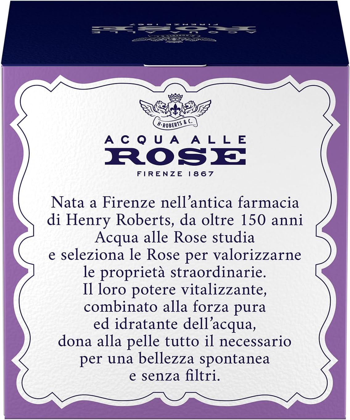 Thumbnail 1 de Acqua alle Rose: Crema Viso Antirughe Rimpolpante con Rosa Nera e Acido Ialuronico Vegetale, 50 ml