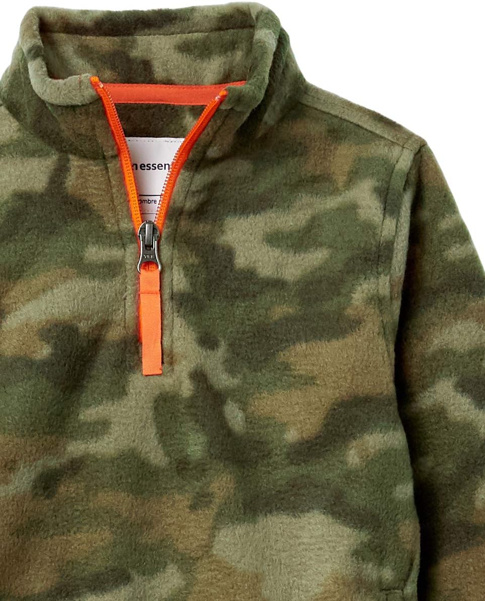 Thumbnail 3 de Amazon Essentials Jungen Fleecejacke mit Viertelreißverschluss – warme Pulloverjacke für Herbst und Frühling