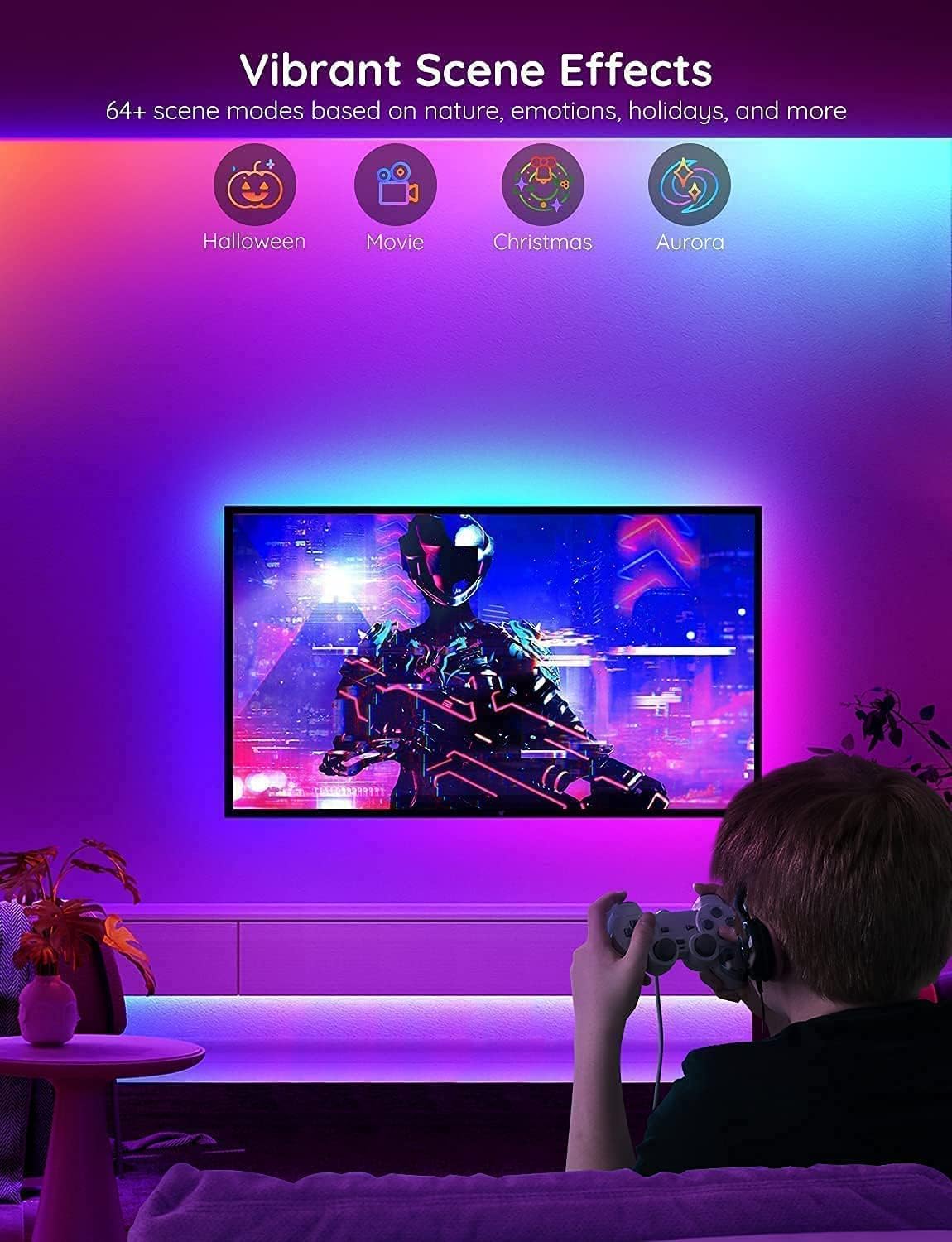 Thumbnail 6 de Govee 100ft RGBIC LED Strip Lights