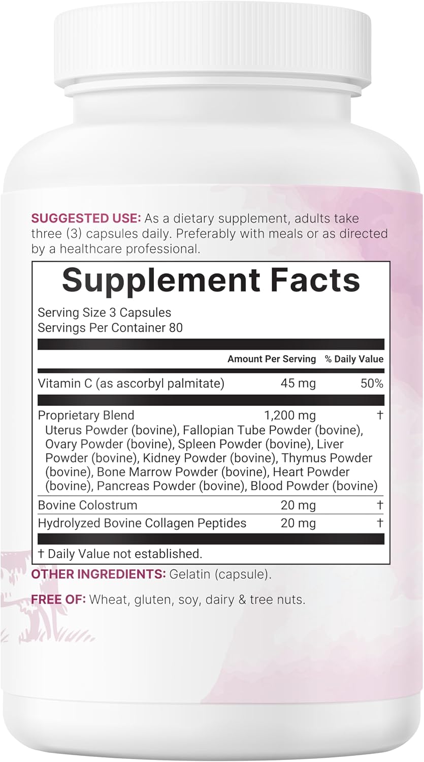Thumbnail 5 de Micro Ingredients Beef Organ Supplement, 240 Capsules