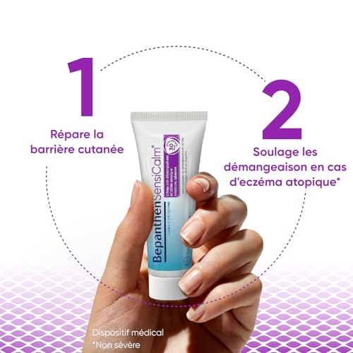 Detalle de BepanthenSensicalm Crème Eczéma Anti-Démangeaisons 50g + Baume 10ml