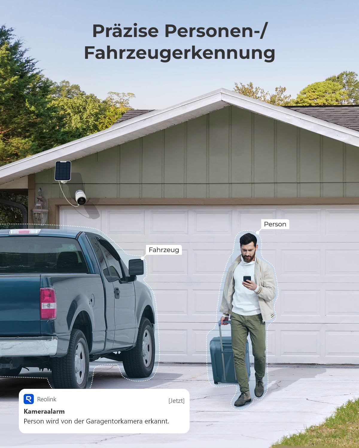 Detalle 2 de Reolink 3G/4G LTE Akku Überwachungskamera 4 MP