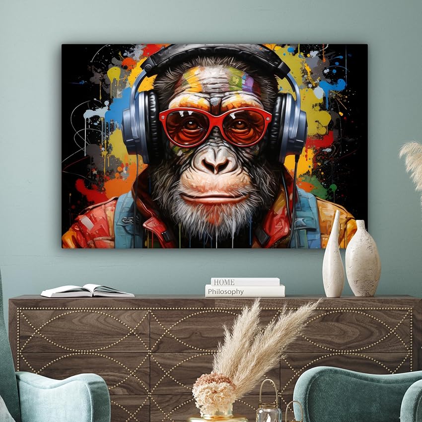 Thumbnail 4 de MuchoWow Impression sur toile murale 120x80 cm 📷