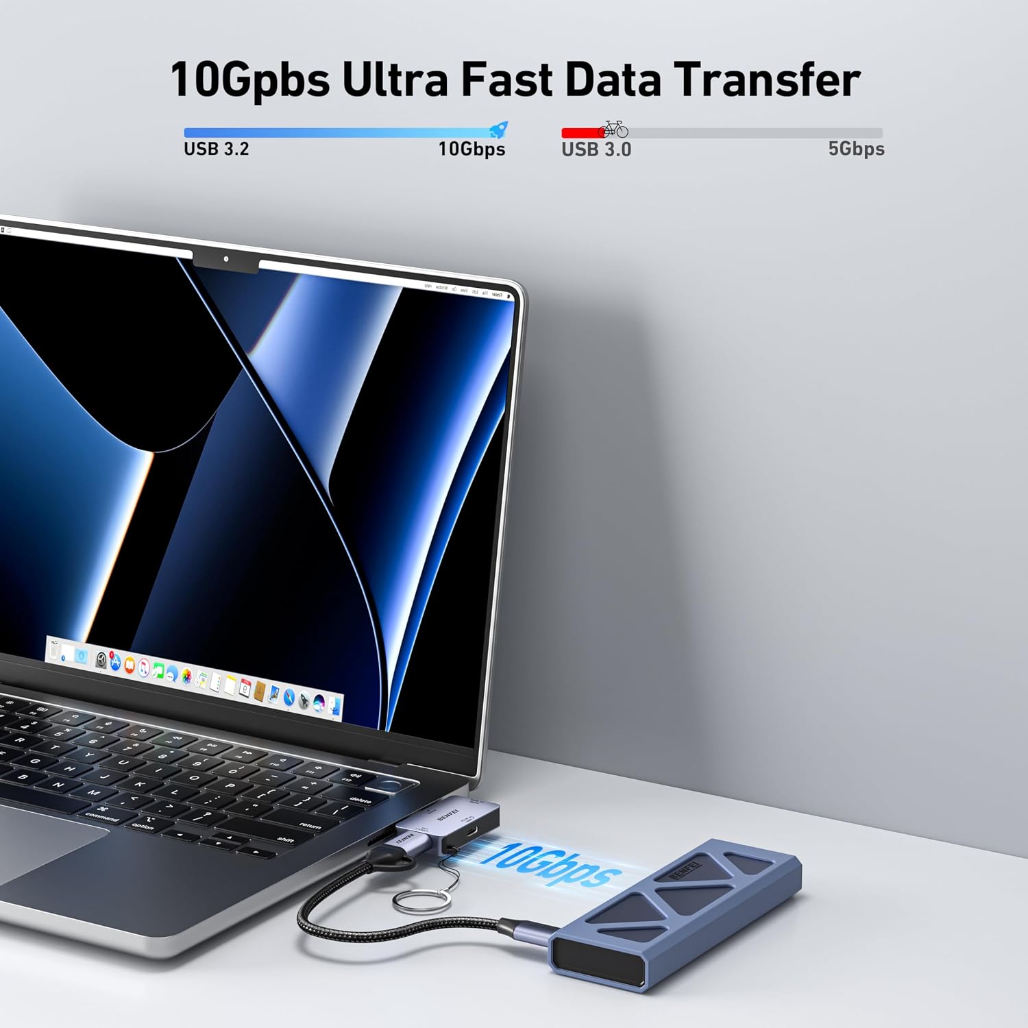 Thumbnail 4 de BENFEI USB-C auf HDMI Hub mit 4K@60Hz