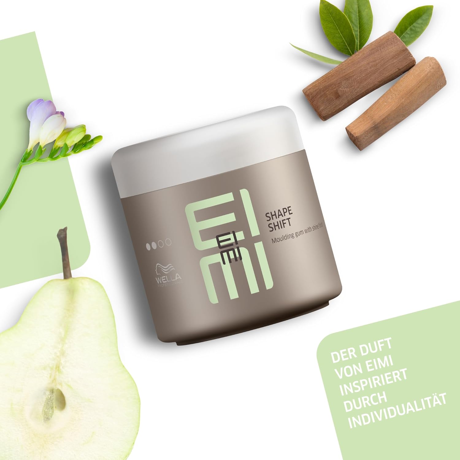 Thumbnail 2 de Wella EIMI Shape Shift – elastische Modelliercreme mit Glanz-Finish, UV-Schutz und Haltgrad 2 (150 ml)
