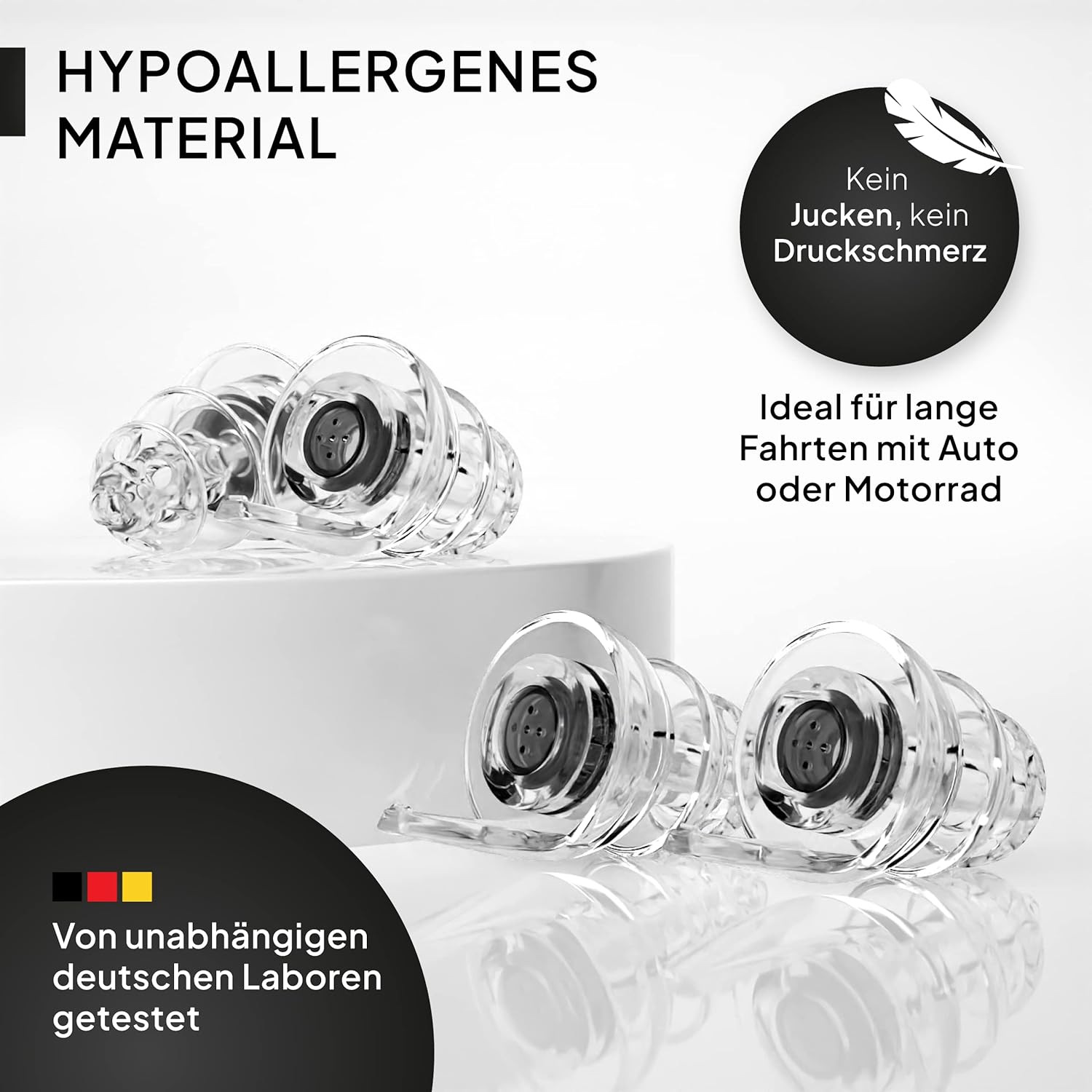 Thumbnail 6 de Senner ® MotoPro Gehörschutz – Ohrstöpsel für Motorrad- und Motorsport-Nutzung